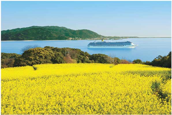 Panorama dall'isola di Nokonoshima